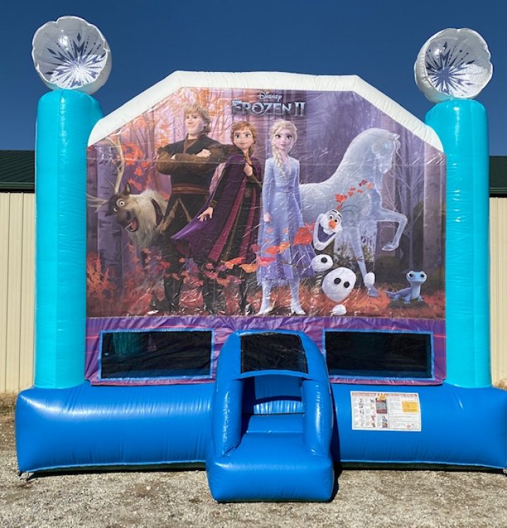 frozen 2 bouncy castle