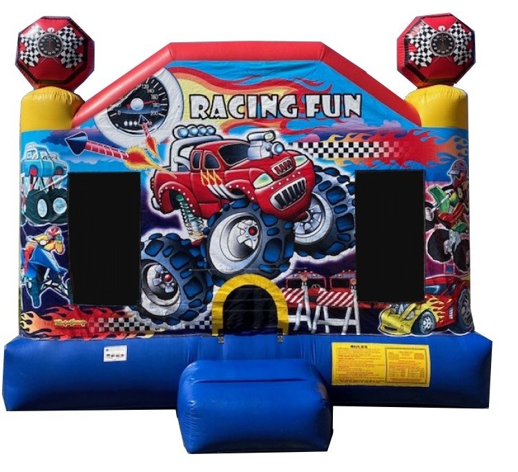 Racing Fun Medium Bounce House
