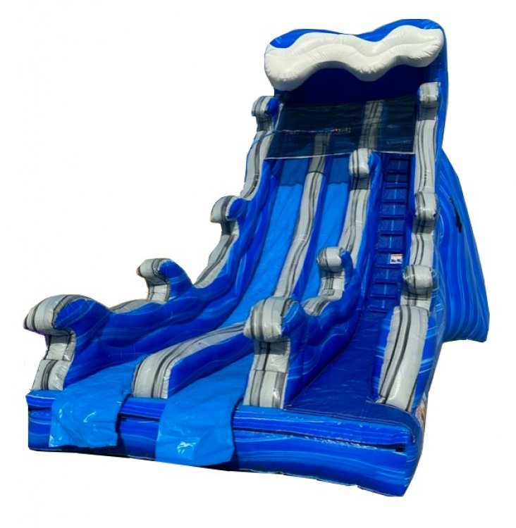 Monster Wave Double Lane Dry Slide