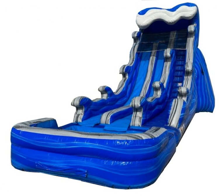22ft Monster Wave Double Lane Water Slide