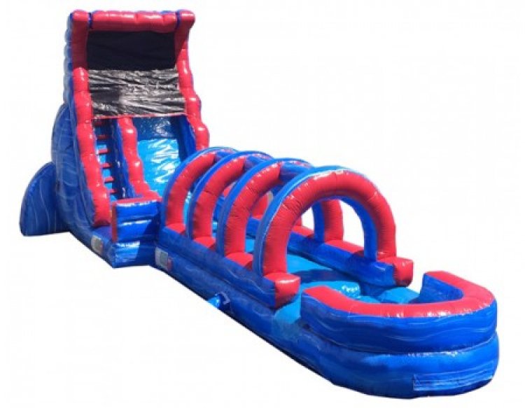 20ft Blue Thunder With Slip N Slide