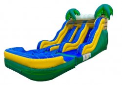 12ft Sunshine Falls Double Lane Water Slide
