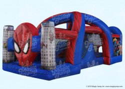 Spider Man Bounce & Slide Combo